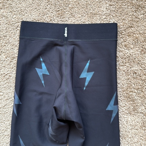 Ultracor Lightning Bolt Appliquéd Stretch Leggings Black - Picture 6 of 10